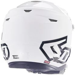 6D ATR-2Y Youth Helmet Solid -HJC Store 6d atr 2 helmet solid gloss white silver back right 64605.1623823510