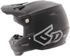 6D ATR-2Y Youth Helmet Solid -HJC Store 6d atr 2 helmet solid matte black back left 12260.1647656225