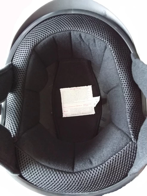 HCI 100 Half Helmet Gloss Black 2 HCI 100 Half Helmet Gloss Black - Image 2