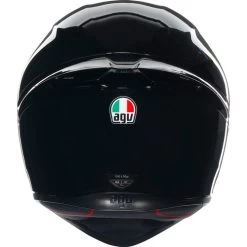 AGV K1 S Helmet -HJC Store agv k1 s helmet solid gloss black back 31303.1688378456