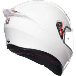 AGV K1 S Helmet -HJC Store agv k1 s helmet solid gloss white back right 49479.1688378488