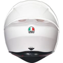 AGV K1 S Helmet -HJC Store agv k1 s helmet solid gloss white back 86036.1688378491