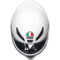AGV K1 S Helmet -HJC Store agv k1 s helmet solid gloss white top 34410.1688378484