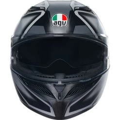AGV K3 Compound Helmet 14 AGV K3 Compound Helmet -HJC Store agv k3 compound helmet black gray front 21532.1687836343