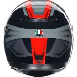 AGV K3 Compound Helmet 21 AGV K3 Compound Helmet -HJC Store agv k3 compound helmet black red back 86208.1687836367