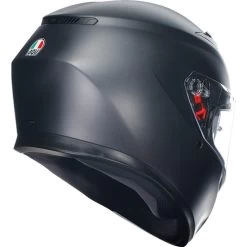 AGV K3 Helmet 24 AGV K3 Helmet -HJC Store agv k3 helmet solid matte black back right 57608.1688075738