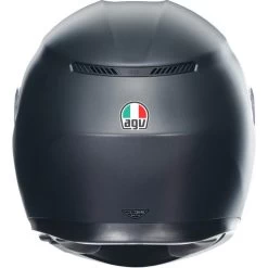AGV K3 Helmet 25 AGV K3 Helmet -HJC Store agv k3 helmet solid matte black back 06455.1688075741