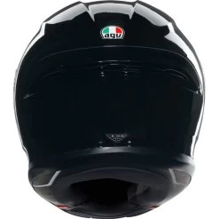 AGV K6 S Helmet 26 AGV K6 S Helmet -HJC Store agv k6 s helmet solid black back 70326.1688222053