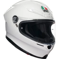 AGV K6 S Helmet 30 AGV K6 S Helmet -HJC Store agv k6 s helmet solid gloss white front right 54641.1688222980