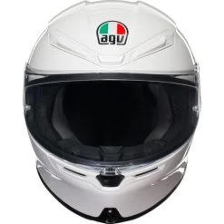 AGV K6 S Helmet 31 AGV K6 S Helmet -HJC Store agv k6 s helmet solid gloss white front 67244.1688222984