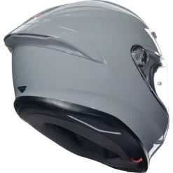 AGV K6 S Helmet 38 AGV K6 S Helmet -HJC Store agv k6 s helmet solid gray back right 35421.1688223016