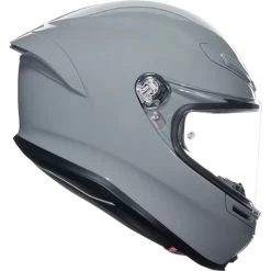 AGV K6 S Helmet 35 AGV K6 S Helmet -HJC Store agv k6 s helmet solid gray right 32537.1688223003