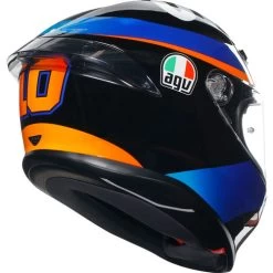 AGV K6 S Marini Sky 2021 Helmet 13 AGV K6 S Marini Sky 2021 Helmet -HJC Store agv k6 s marini sky 2021 helmet back right 60282.1688223549