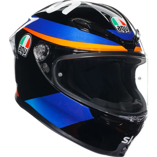 AGV K6 S Marini Sky 2021 Helmet 3 AGV K6 S Marini Sky 2021 Helmet - Image 3