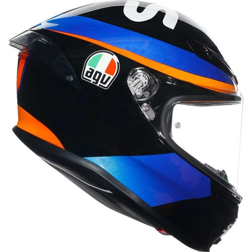 AGV K6 S Marini Sky 2021 Helmet 2 AGV K6 S Marini Sky 2021 Helmet - Image 2