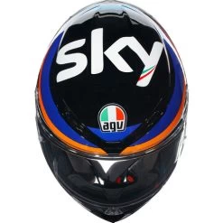 AGV K6 S Marini Sky 2021 Helmet 12 AGV K6 S Marini Sky 2021 Helmet -HJC Store agv k6 s marini sky 2021 helmet top 31758.1688223545