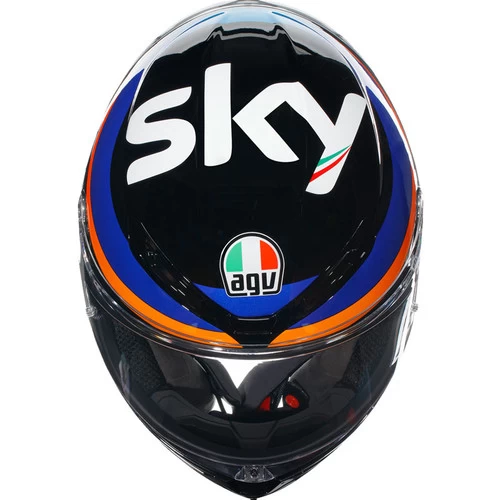 AGV K6 S Marini Sky 2021 Helmet 5 AGV K6 S Marini Sky 2021 Helmet - Image 5