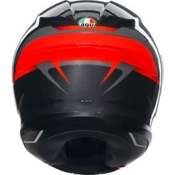 AGV K6 S Slashcut Helmet 26 AGV K6 S Slashcut Helmet -HJC Store agv k6 s slashcut helmet black gray red back 91634.1688225958