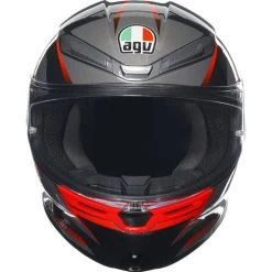 AGV K6 S Slashcut Helmet 23 AGV K6 S Slashcut Helmet -HJC Store agv k6 s slashcut helmet black gray red front 48589.1688225944