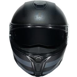 AGV Sportmodular Dark Refractive Helmet 8 AGV Sportmodular Dark Refractive Helmet -HJC Store agv sportmodular dark refractive helmet carbon black front 42652.1679836958
