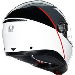 AGV Tourmodular Balance Helmet -HJC Store agv tourmodular balance helmet white gray red back right 39808.1679838457