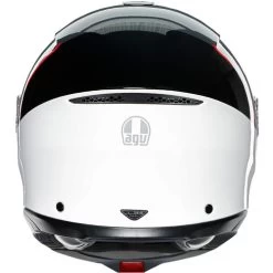 AGV Tourmodular Balance Helmet -HJC Store agv tourmodular balance helmet white gray red back 86341.1679838467