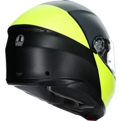AGV Tourmodular Balance Helmet -HJC Store agv tourmodular balance helmet yellow fluo gray back right 06808.1679838535