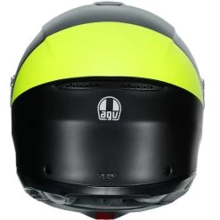 AGV Tourmodular Balance Helmet -HJC Store agv tourmodular balance helmet yellow fluo gray back 59319.1679838542