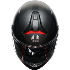 AGV Tourmodular Frequency Helmet -HJC Store agv tourmodular frequency helmet gunmetal red top 57419.1679720336