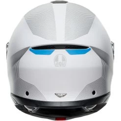 AGV Tourmodular Frequency Helmet -HJC Store agv tourmodular frequency helmet light gray blue back 04652.1679720173