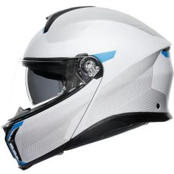 AGV Tourmodular Frequency Helmet -HJC Store agv tourmodular frequency helmet light gray blue left 10059.1679720118