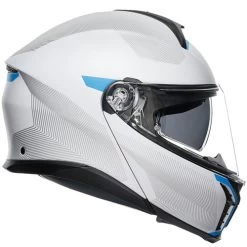 AGV Tourmodular Frequency Helmet -HJC Store agv tourmodular frequency helmet light gray blue right 92832.1679720122