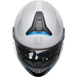 AGV Tourmodular Frequency Helmet -HJC Store agv tourmodular frequency helmet light gray blue top 95944.1679720169