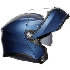 AGV Tourmodular Helmet -HJC Store agv tourmodular galassia helmet matte blue right shield up 98022.1679962901