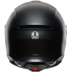 AGV Tourmodular Helmet -HJC Store agv tourmodular helmet solid matte black back 16776.1679722947