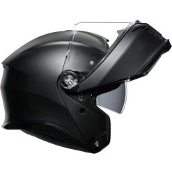 AGV Tourmodular Helmet -HJC Store agv tourmodular helmet solid matte black right shield up 28146.1679960927