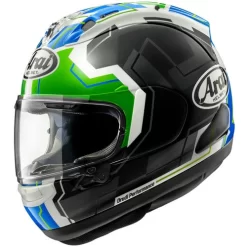 Arai Corsair-X Rea-6 Green Helmet