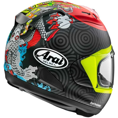 Arai Corsair-X Tatsuki Frost Helmet 2 Arai Corsair-X Tatsuki Frost Helmet - Image 2