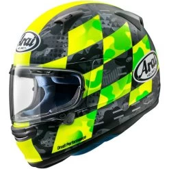 Arai Regent-X Patch Helmet -HJC Store arai regent x helmet patch yellow frost 94776.1680684874