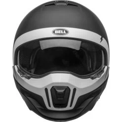 Bell Broozer Cranium Helmet 13 Bell Broozer Cranium Helmet -HJC Store bell broozer helmet cranium matte black white front clear shield 59752.1578731465