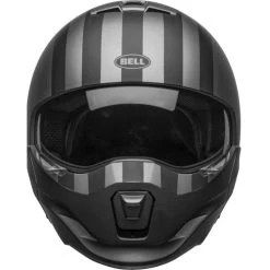 Bell Broozer Free Ride Helmet -HJC Store bell broozer helmet free ride matte gray black front clear shield 21460.1578731847