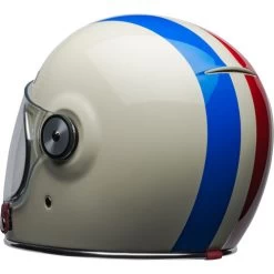 Bell Bullitt Command Helmet -HJC Store bell bullitt command helmet vintage white red blue back left 17902.1671087372