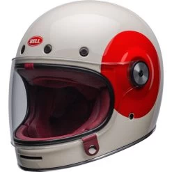 Bell Bullitt TT Helmet -HJC Store bell bullitt tt helmet vintage white oxblood front left 00154.1671086688