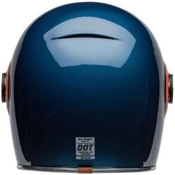 Bell Bullitt Vader Helmet -HJC Store bell bullitt vader helmet gloss dark blue orange back 07079.1696682348