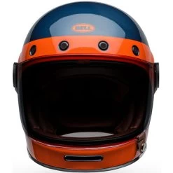 Bell Bullitt Vader Helmet -HJC Store bell bullitt vader helmet gloss dark blue orange front 77495.1696992294