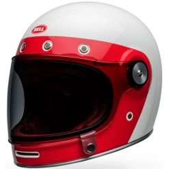 Bell Bullitt Vader Helmet -HJC Store bell bullitt vader helmet gloss white red front left 88322.1696992669