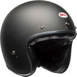 Bell Custom 500 Carbon Matte Black Helmet 11 Bell Custom 500 Carbon Matte Black Helmet -HJC Store bell custom 500 carbon helmet matte black carbon front right 08604.1579696904