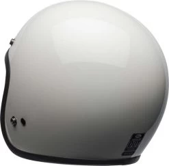 Bell Custom 500 Helmet Vintage White -HJC Store bell custom 500 helmet gloss vintage white back left 83688.1547347783