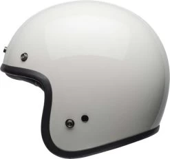 Bell Custom 500 Helmet Vintage White -HJC Store bell custom 500 helmet gloss vintage white left 19854.1547347773
