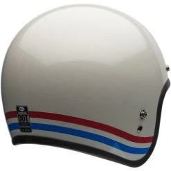 Bell Custom 500 Stripes Helmet -HJC Store bell custom 500 stripes helmet pearl back right 06490.1696771517